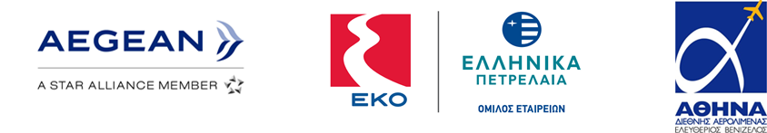 Aegean EKO HELPE AIA Logos