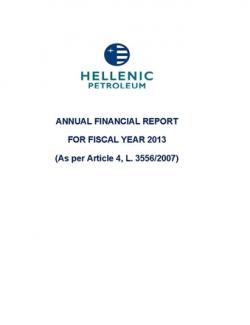 Financial Report 2013