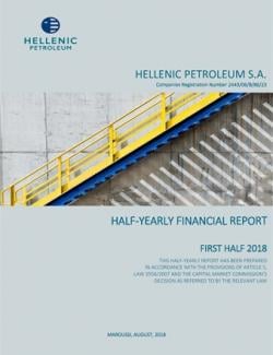 Interim Financial Report 2018
