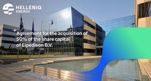 Agreement for the acquisition of 50% of the share capital of Elpedison B.V.